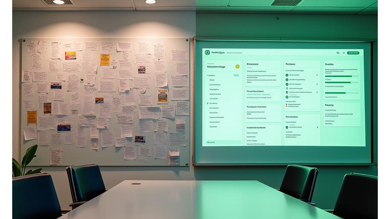 마케팅 에이전시의 프로젝트 관리 시스템 Before & After