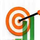 목표 달성 역량 평가 아이콘